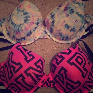 Pink brand bras 36DD